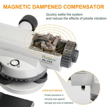 Load image into Gallery viewer, Huepar AL-32X Automatic Optical Level with Self-Leveling Magnetic Dampened Compensator Height/Distance/Angle Measuring Tool
