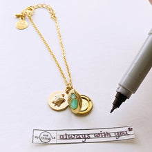 Load image into Gallery viewer, "MY BEAUTIFUL HONU" MINIMALIST TURTLE LOCKET BRACELET - Jewelry
